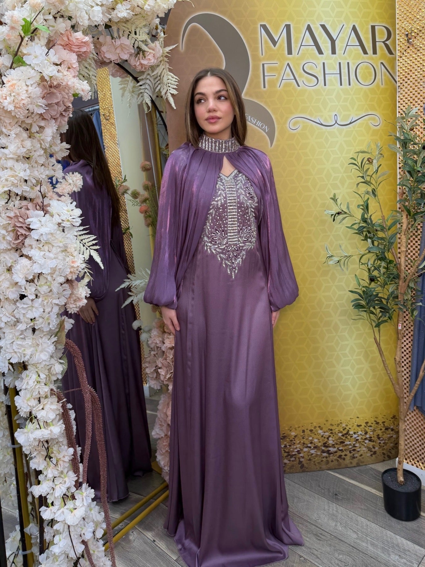 Lavender Empress Kaftan Dress Lavender Empress Kaftan Dress